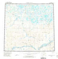 Ikpikpuk River Alaska Historical topographic map, 1:250000 scale, 1 X 3 Degree, Year 1956