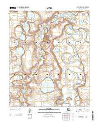 Ikpikpuk River C-4 NE Alaska Current topographic map, 1:25000 scale, 7.5 X 7.5 Minute, Year 2013