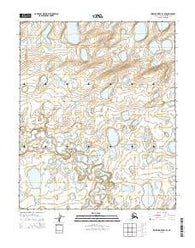 Ikpikpuk River D-1 SE Alaska Current topographic map, 1:25000 scale, 7.5 X 7.5 Minute, Year 2015