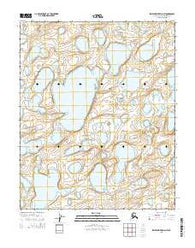 Ikpikpuk River D-2 NW Alaska Current topographic map, 1:25000 scale, 7.5 X 7.5 Minute, Year 2015