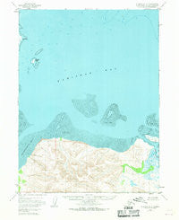 Iliamna A-3 Alaska Historical topographic map, 1:63360 scale, 15 X 15 Minute, Year 1951