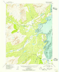 Iliamna A-4 Alaska Historical topographic map, 1:63360 scale, 15 X 15 Minute, Year 1951