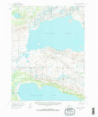 Iliamna A-7 Alaska Historical topographic map, 1:63360 scale, 15 X 15 Minute, Year 1951