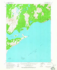 Iliamna B-3 Alaska Historical topographic map, 1:63360 scale, 15 X 15 Minute, Year 1954