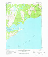 Iliamna B-3 Alaska Historical topographic map, 1:63360 scale, 15 X 15 Minute, Year 1954