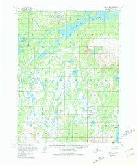 Iliamna B-4 Alaska Historical topographic map, 1:63360 scale, 15 X 15 Minute, Year 1954