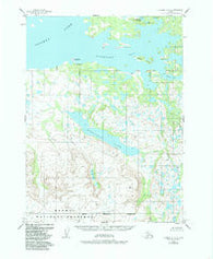 Iliamna B-5 Alaska Historical topographic map, 1:63360 scale, 15 X 15 Minute, Year 1954