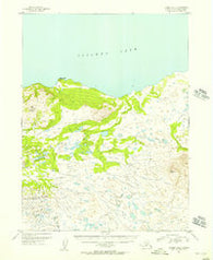 Iliamna B-6 Alaska Historical topographic map, 1:63360 scale, 15 X 15 Minute, Year 1951