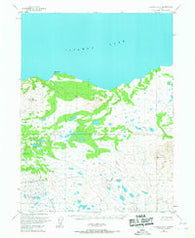 Iliamna B-6 Alaska Historical topographic map, 1:63360 scale, 15 X 15 Minute, Year 1954