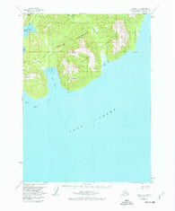 Iliamna C-1 Alaska Historical topographic map, 1:63360 scale, 15 X 15 Minute, Year 1958