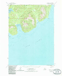 Iliamna C-1 Alaska Historical topographic map, 1:63360 scale, 15 X 15 Minute, Year 1958