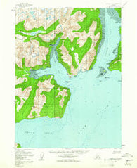 Iliamna C-2 Alaska Historical topographic map, 1:63360 scale, 15 X 15 Minute, Year 1958