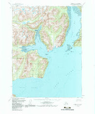 Iliamna C-2 Alaska Historical topographic map, 1:63360 scale, 15 X 15 Minute, Year 1958