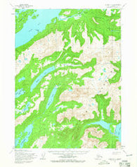 Iliamna C-3 Alaska Historical topographic map, 1:63360 scale, 15 X 15 Minute, Year 1954