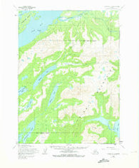 Iliamna C-3 Alaska Historical topographic map, 1:63360 scale, 15 X 15 Minute, Year 1954