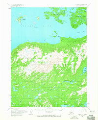 Iliamna C-4 Alaska Historical topographic map, 1:63360 scale, 15 X 15 Minute, Year 1954