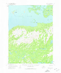 Iliamna C-4 Alaska Historical topographic map, 1:63360 scale, 15 X 15 Minute, Year 1954
