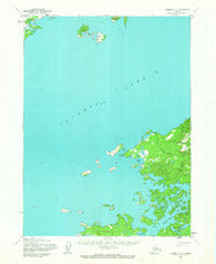 Iliamna C-5 Alaska Historical topographic map, 1:63360 scale, 15 X 15 Minute, Year 1954