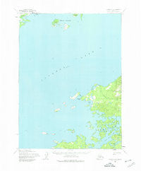 Iliamna C-5 Alaska Historical topographic map, 1:63360 scale, 15 X 15 Minute, Year 1954