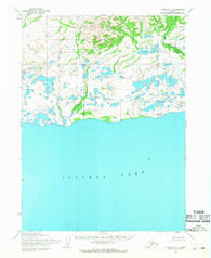 Iliamna C-7 Alaska Historical topographic map, 1:63360 scale, 15 X 15 Minute, Year 1954