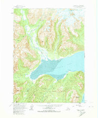 Iliamna D-1 Alaska Historical topographic map, 1:63360 scale, 15 X 15 Minute, Year 1958