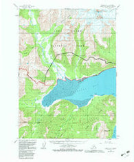Iliamna D-1 Alaska Historical topographic map, 1:63360 scale, 15 X 15 Minute, Year 1958