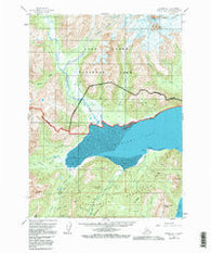 Iliamna D-1 Alaska Historical topographic map, 1:63360 scale, 15 X 15 Minute, Year 1958