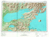 Iliamna Alaska Historical topographic map, 1:250000 scale, 1 X 3 Degree, Year 1957