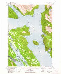 Juneau A-1 Alaska Historical topographic map, 1:63360 scale, 15 X 15 Minute, Year 1951