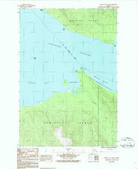Juneau A-2 NW Alaska Historical topographic map, 1:25000 scale, 7.5 X 7.5 Minute, Year 1986