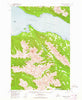 Juneau A-2 Alaska Historical topographic map, 1:63360 scale, 15 X 15 Minute, Year 1951
