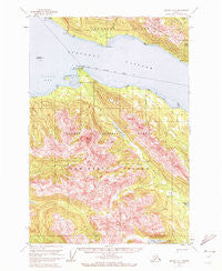 Juneau A-2 Alaska Historical topographic map, 1:63360 scale, 15 X 15 Minute, Year 1951