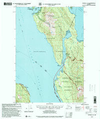 Juneau A-3 Alaska Historical topographic map, 1:63360 scale, 15 X 15 Minute, Year 1997
