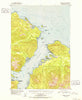 Juneau A-5 Alaska Historical topographic map, 1:63360 scale, 15 X 15 Minute, Year 1951