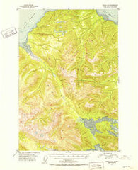 Juneau A-6 Alaska Historical topographic map, 1:63360 scale, 15 X 15 Minute, Year 1951