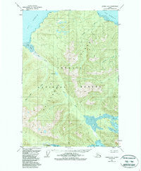 Juneau A-6 Alaska Historical topographic map, 1:63360 scale, 15 X 15 Minute, Year 1951