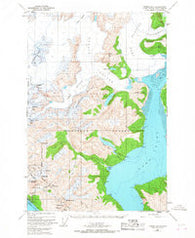 Juneau B-1 Alaska Historical topographic map, 1:63360 scale, 15 X 15 Minute, Year 1948