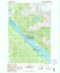 Juneau B-2 SE Alaska Historical topographic map, 1:25000 scale, 7.5 X 7.5 Minute, Year 1986