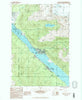 Juneau B-2 SE Alaska Historical topographic map, 1:25000 scale, 7.5 X 7.5 Minute, Year 1986