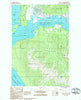 Juneau B-2 SW Alaska Historical topographic map, 1:25000 scale, 7.5 X 7.5 Minute, Year 1986