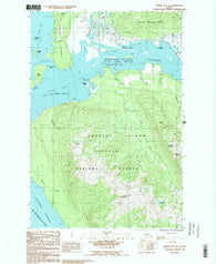 Juneau B-2 SW Alaska Historical topographic map, 1:25000 scale, 7.5 X 7.5 Minute, Year 1986
