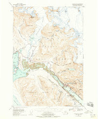 Juneau B-2 Alaska Historical topographic map, 1:63360 scale, 15 X 15 Minute, Year 1947