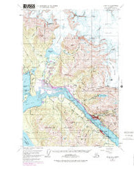 Juneau B-2 Alaska Historical topographic map, 1:63360 scale, 15 X 15 Minute, Year 1962