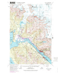 Juneau B-2 Alaska Historical topographic map, 1:63360 scale, 15 X 15 Minute, Year 1962