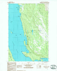 Juneau B-3 NE Alaska Historical topographic map, 1:25000 scale, 7.5 X 7.5 Minute, Year 1986