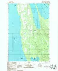 Juneau B-3 SW Alaska Historical topographic map, 1:25000 scale, 7.5 X 7.5 Minute, Year 1986