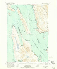Juneau B-3 Alaska Historical topographic map, 1:63360 scale, 15 X 15 Minute, Year 1947