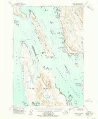 Juneau B-3 Alaska Historical topographic map, 1:63360 scale, 15 X 15 Minute, Year 1947