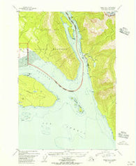 Juneau B-5 Alaska Historical topographic map, 1:63360 scale, 15 X 15 Minute, Year 1948