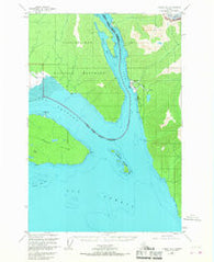 Juneau B-5 Alaska Historical topographic map, 1:63360 scale, 15 X 15 Minute, Year 1950